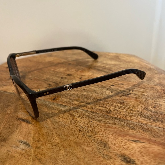 Chanel | Very Rare Authentic 3252 C. 1411 51mm Brown Glasses Frames - Picture 3 of 5
